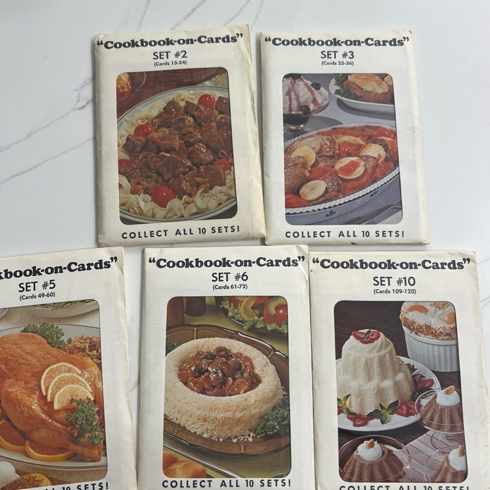 Cookbook-on-Cards Set Collection